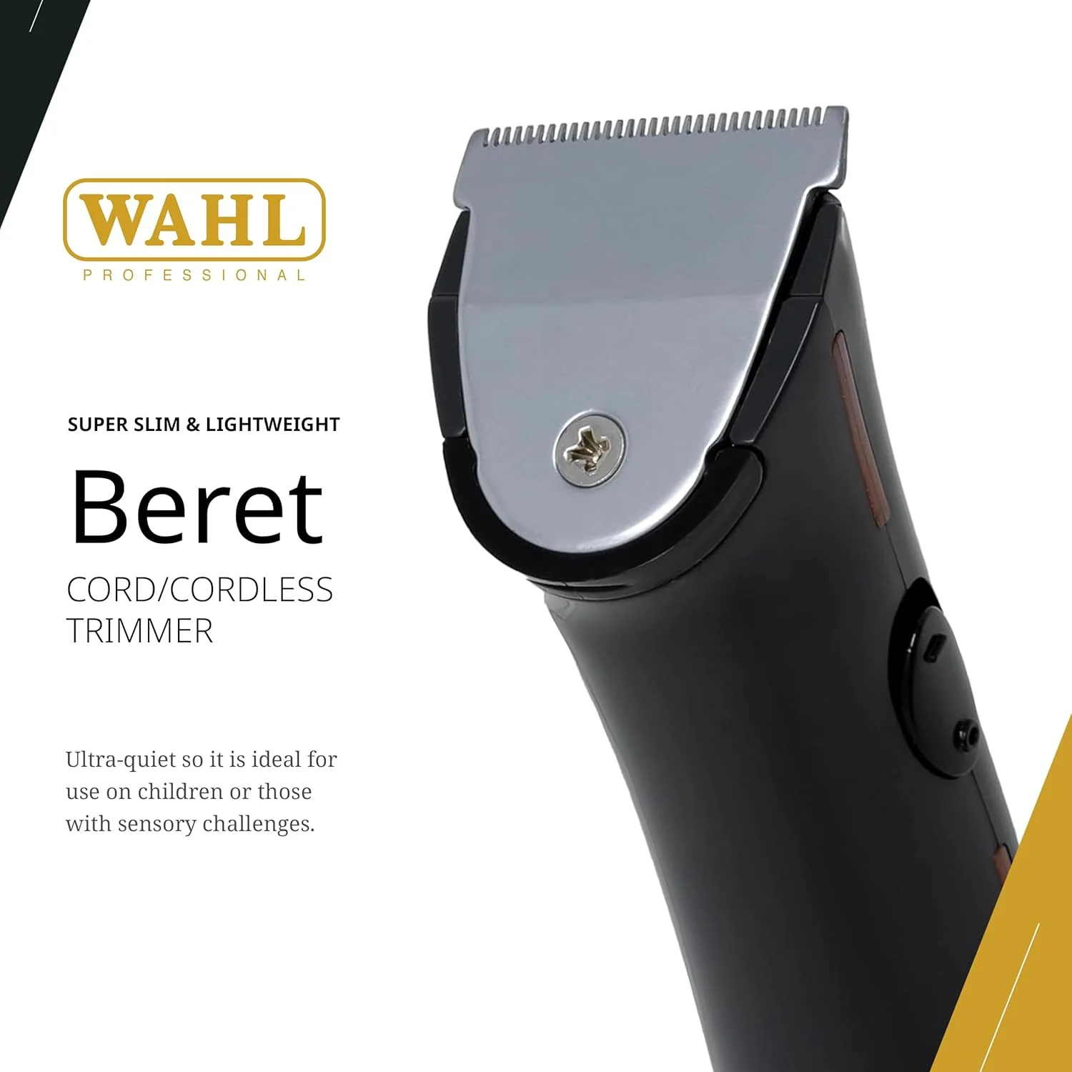 WAHL TRIMMER BERET [LITHIUM ION] CORD & CORDLESS trimmer(10340) - Image 2