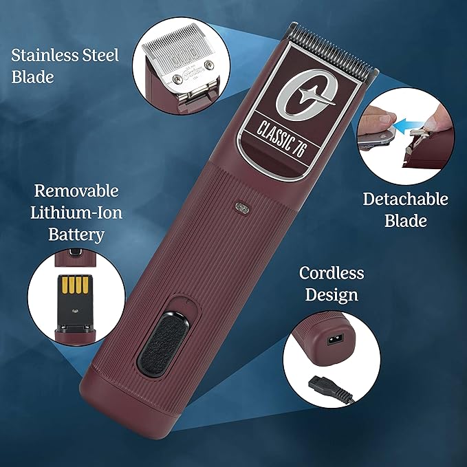 2143763 OSTER CLIPPER CLASSIC 76 CORDLESS(15649) CLIPPER - Image 2