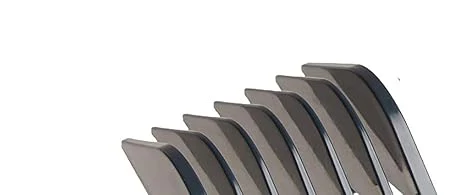 33640  ANDIS ATTACHMENT COMB MASTER METAL BG SERIES CLIP-ON [7PCS]  7pcs/blstr - Image 3