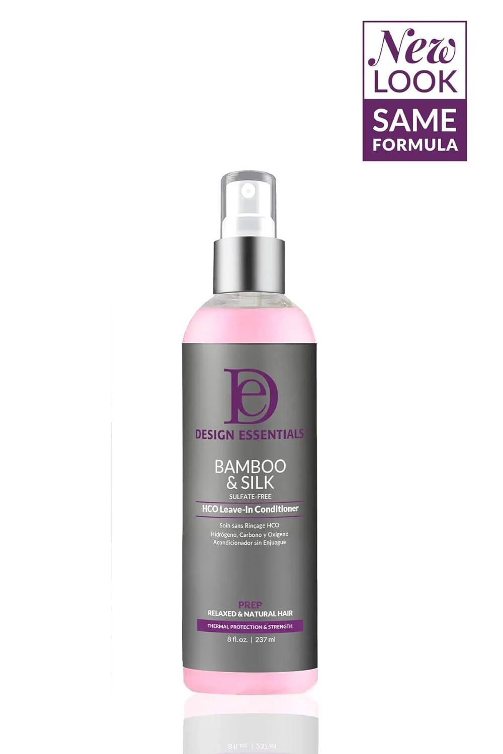 Design Essentials Bamboo &amp; Silk HCO HCO LEAVE-IN CONDITIONER 8OZ(40161) - Image 4