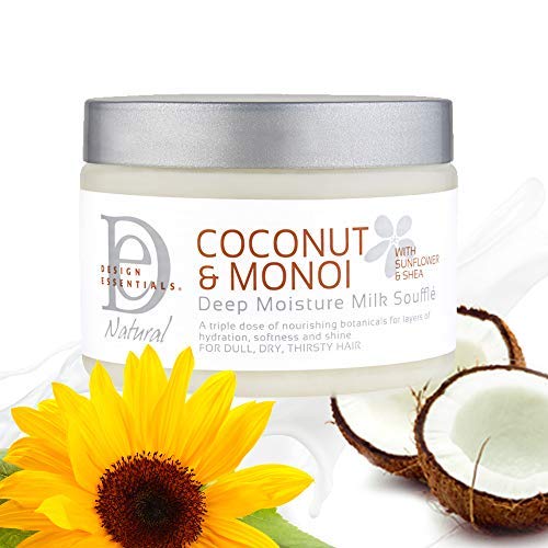 Design Essentials Coconut &amp; Monoi DEEP MOIST MILK SOUFFLE 12OZ(43019) - Image 7