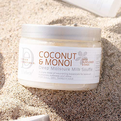 Design Essentials Coconut &amp; Monoi DEEP MOIST MILK SOUFFLE 12OZ(43019) - Image 8