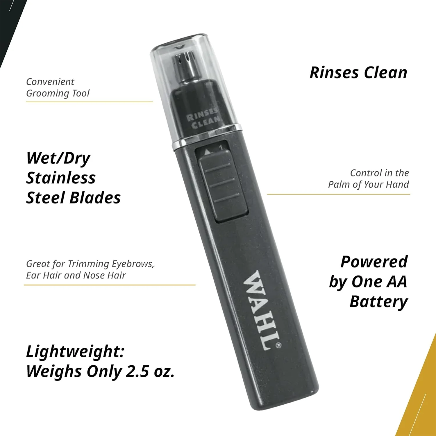 WAHL TRIMMER NOSE [WET/DRY] trimmer(5560) - Image 3