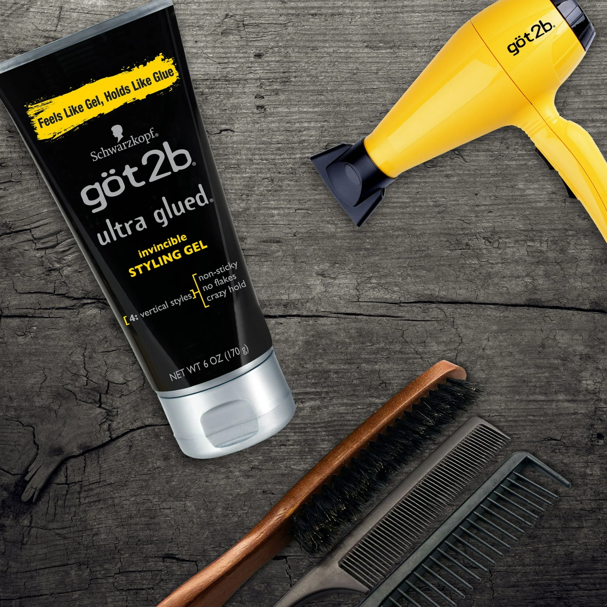 GOT 2 B ULTRA GLUES STYLING GEL 6OZ(AA33149) - Image 8