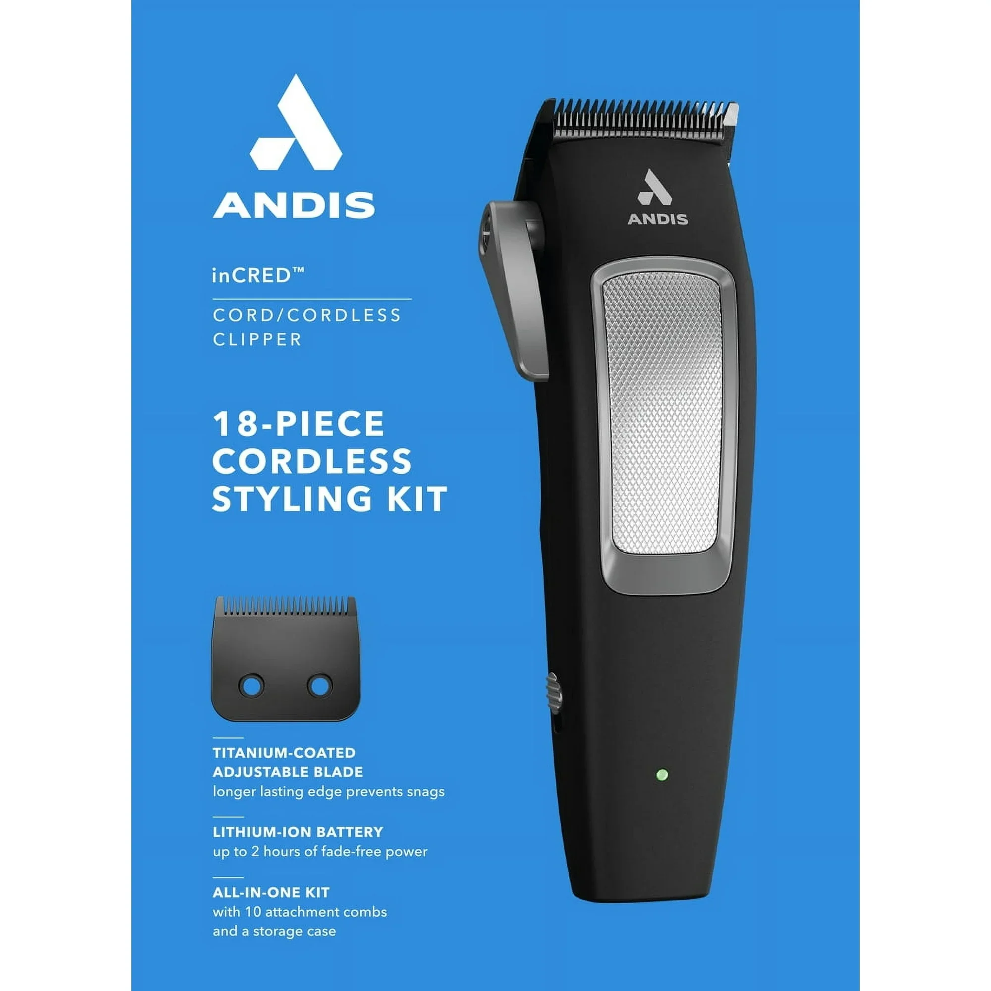 ANDIS CLIPPER [INCRED](AD40000) - Image 2