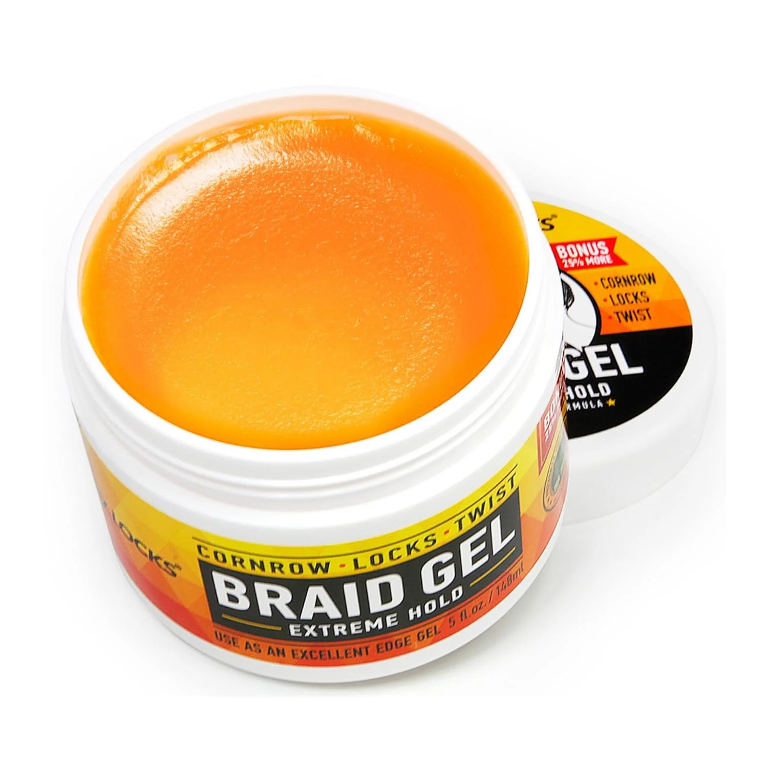 ALL DAY LOCKS & BRAID GEL (JAR) 5 OZ (ADA83721) - Image 4