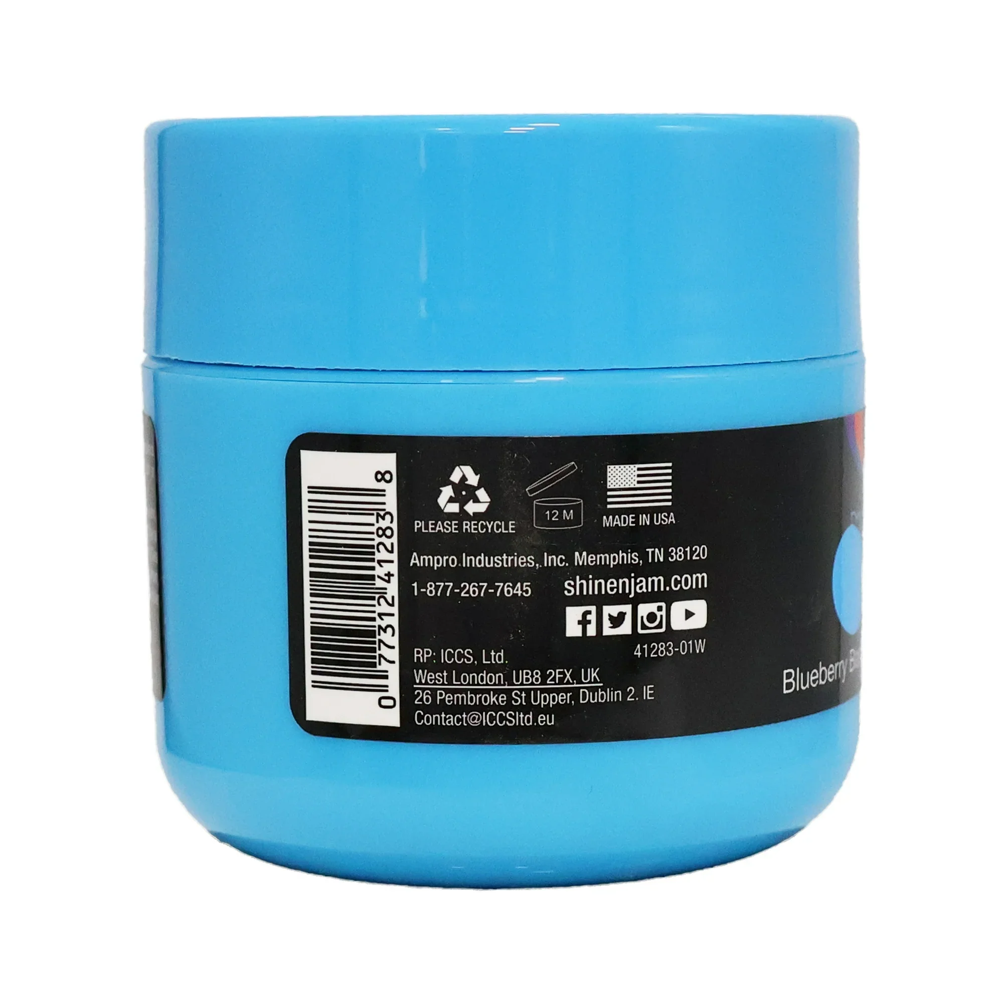 AMPRO SHINE N JAM RAINBOW EDGES BLUEBERRY 4OZ - Image 3