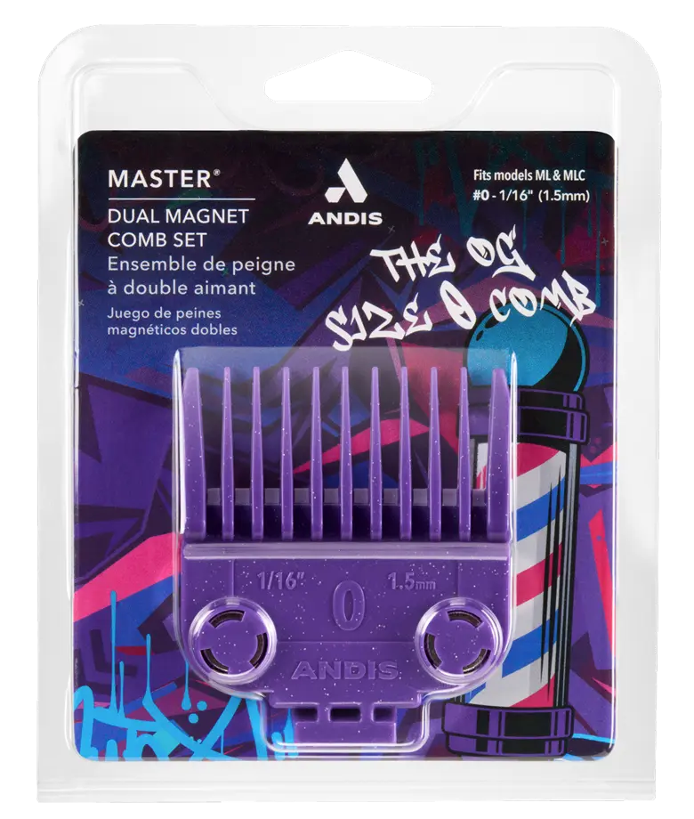 ANDIS ATTACHMENT COMB MASTER DUAL MAGNETIC <1PCS> SIZE 0 1/16"(AN561385) - Image 5