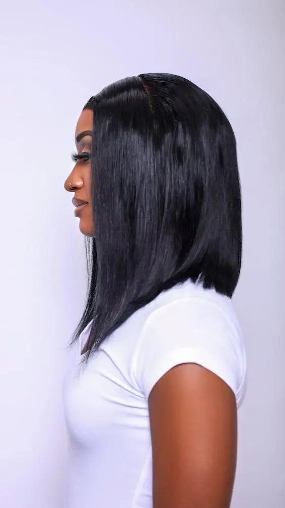 Hershe arabian 13x4 Bob Straight Wig - Image 6