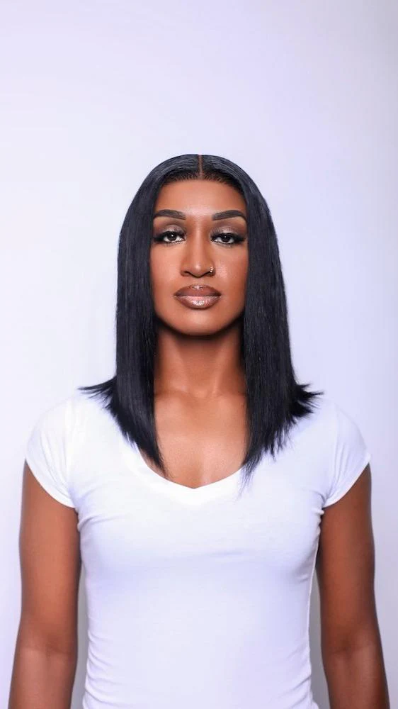 Hershe arabian 13x4 Bob Straight Wig - Image 9