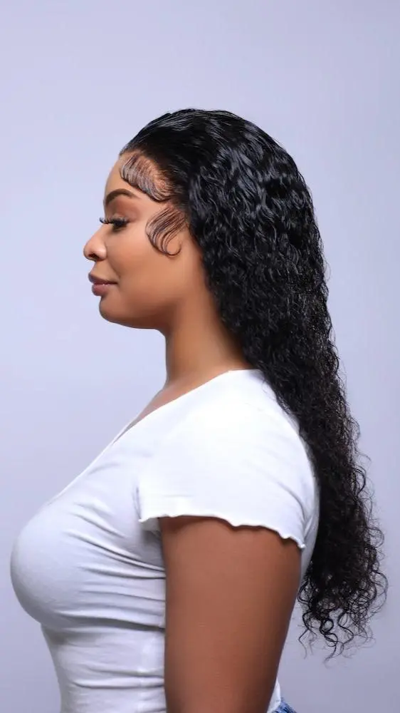 Hershe arabian 13x4 italian Curl Wig - Image 4