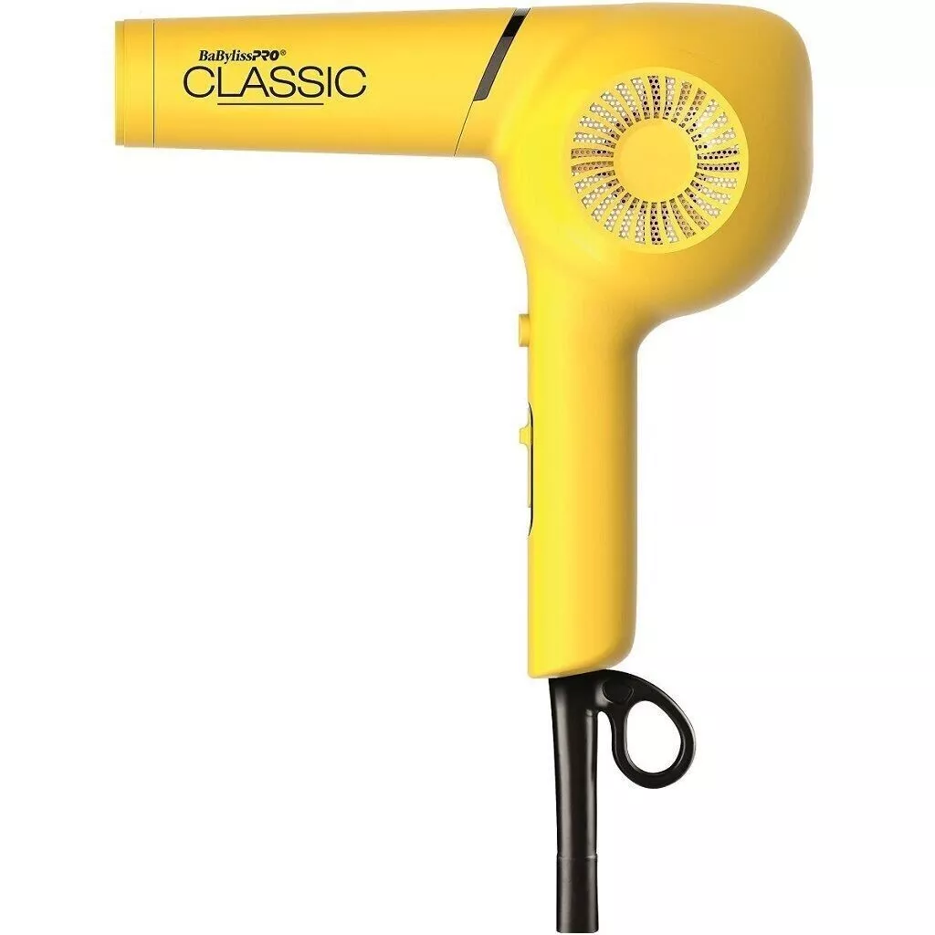 BAB40999  CONAI BABYLISSPRO DRYER-CLASSIC YELLOW  dryer1875w