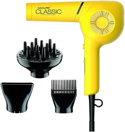 BAB40999  CONAI BABYLISSPRO DRYER-CLASSIC YELLOW  dryer1875w - Image 4