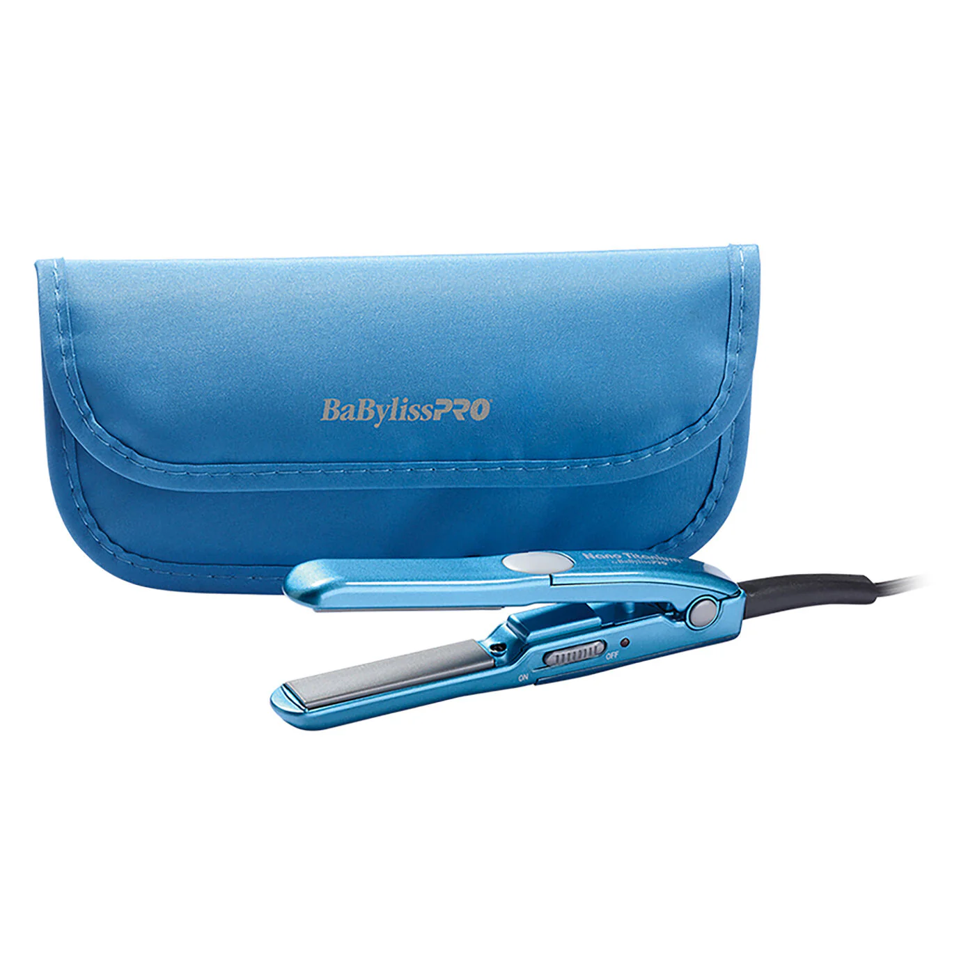 BAB41137  CONAIR BABYLISSPRO NANO TITANIUM FLAT IRON-TRAVEL  1" 440f