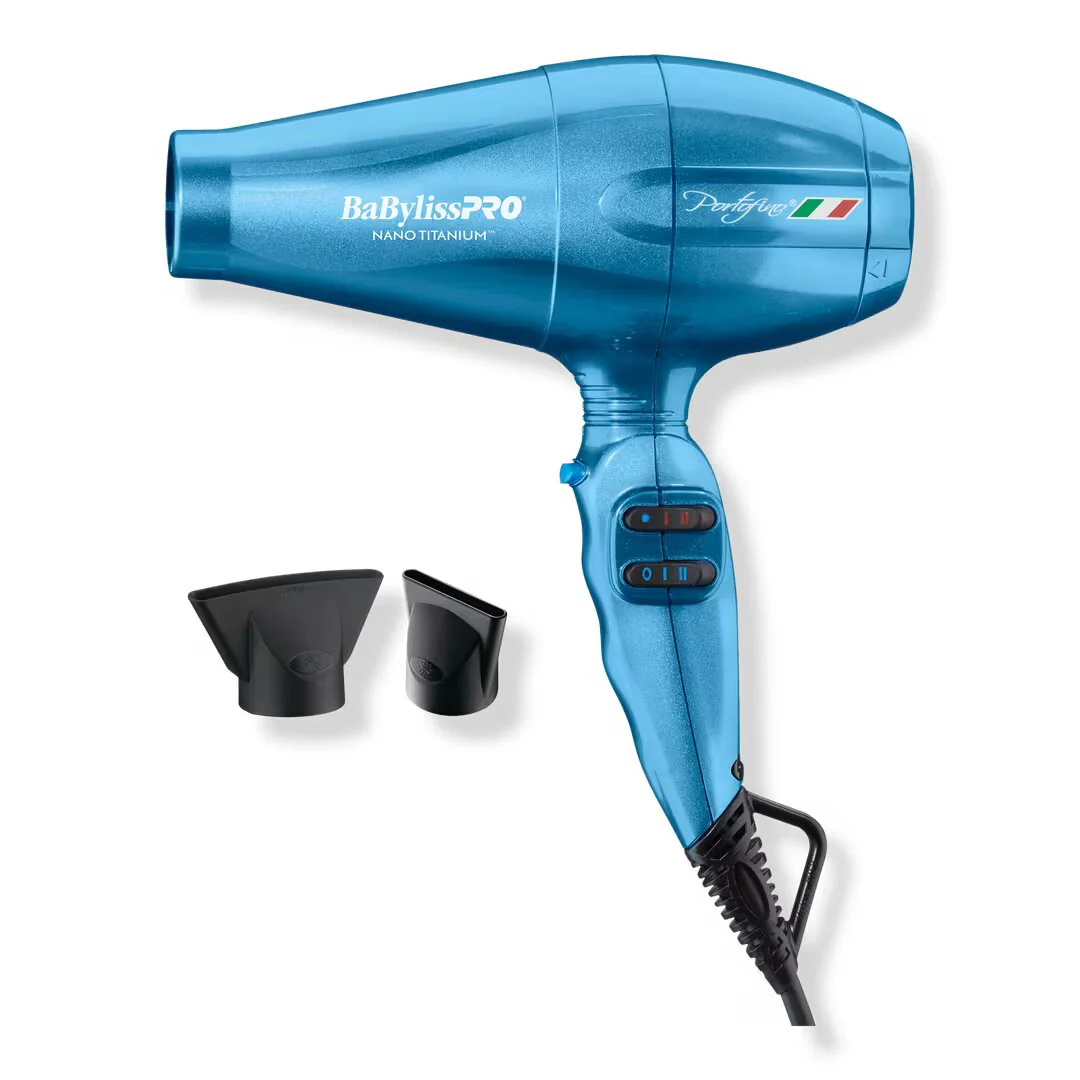 BAB44767  CONAIR BABYLISSPRO NANO TITANIUM DRYER-PORTOFINO BLUE  dryer2000w