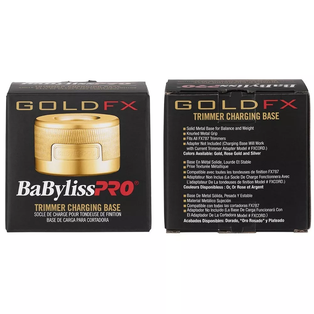 BAB45337  CONAIR BABYLISSPRO CHARGING BASE FOR FX787 GOLD  charger - Image 4