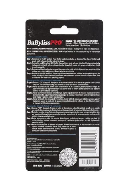 BAB47570 CONAIR BABYLISSPRO SHAVER REPLACEMENT UVFOIL SINGLE - Image 3