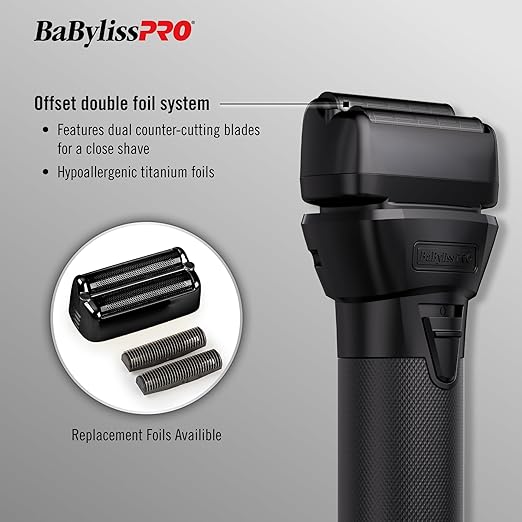 BAB47765 CONAIR BABYLISSPRO SHAVER FXONE DOUBLE BLACK - Image 2