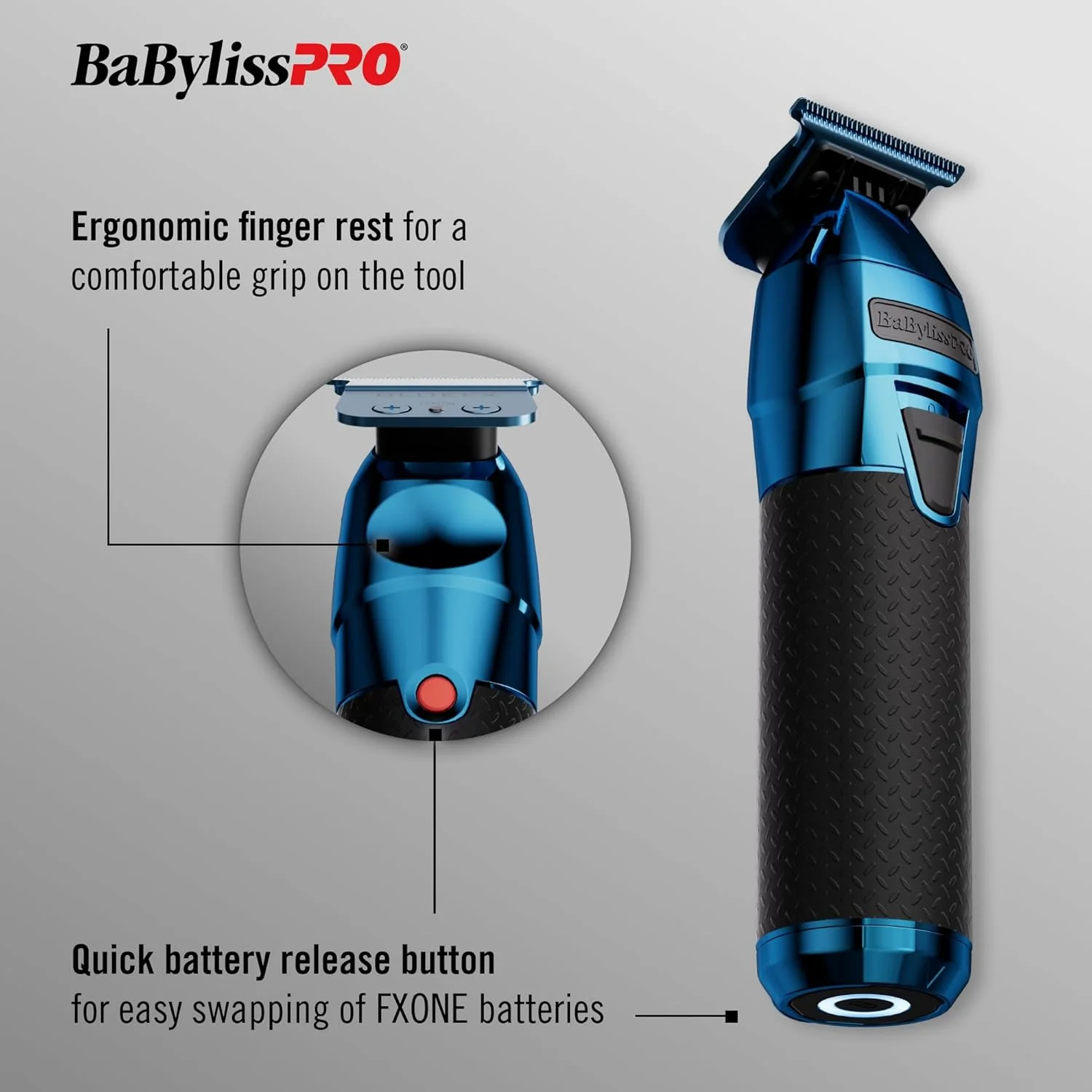 CONAIR BABYLISSPRO TRIMMER-FXONE FX799 BLUE(BAB48369) - Image 4