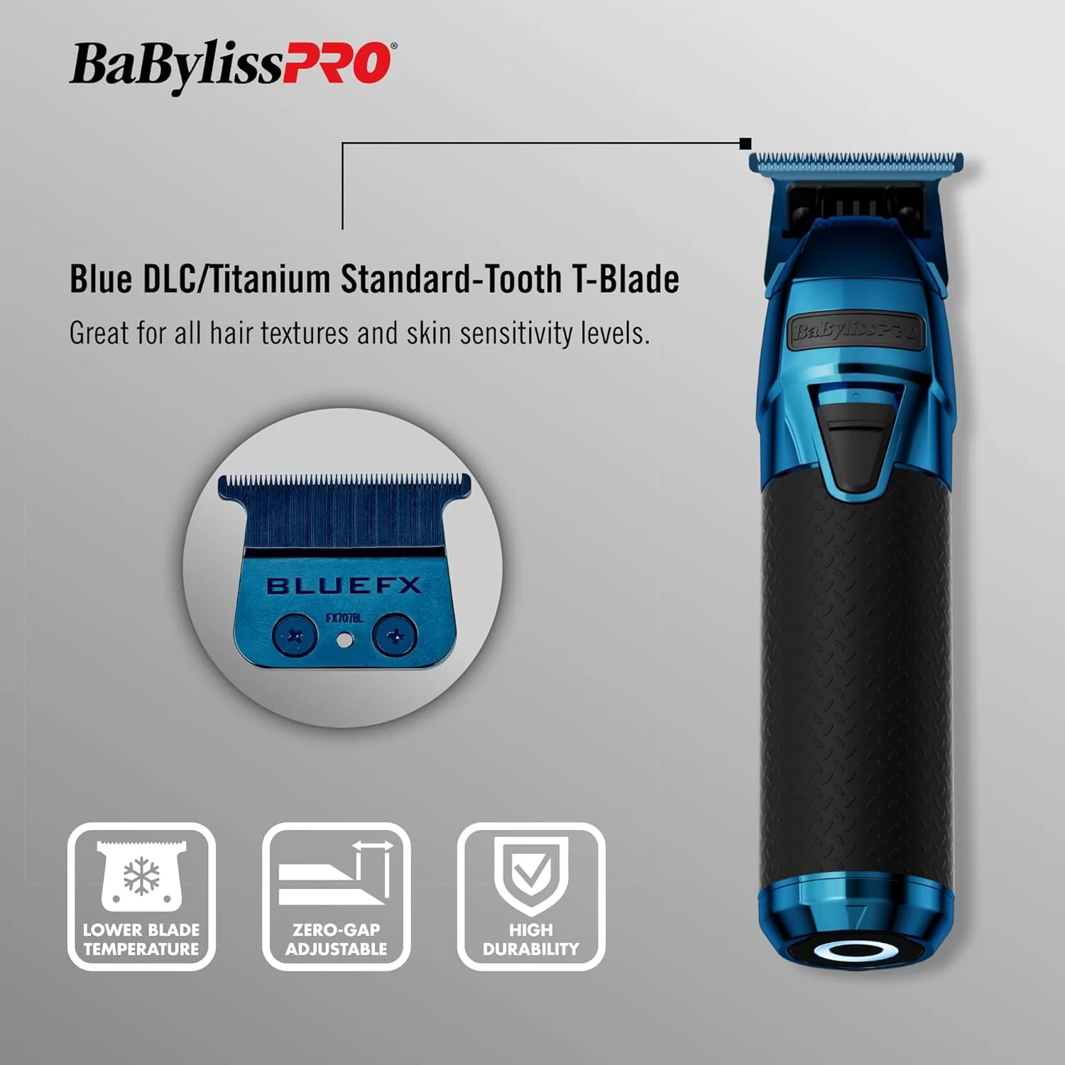CONAIR BABYLISSPRO TRIMMER-FXONE FX799 BLUE(BAB48369) - Image 6
