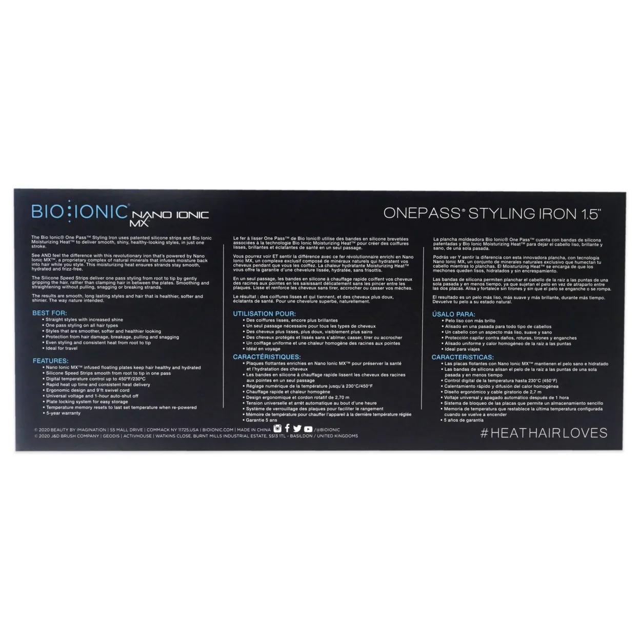 Bio Ionic OnePass Flat Iron – 1.5-Inch - Image 5