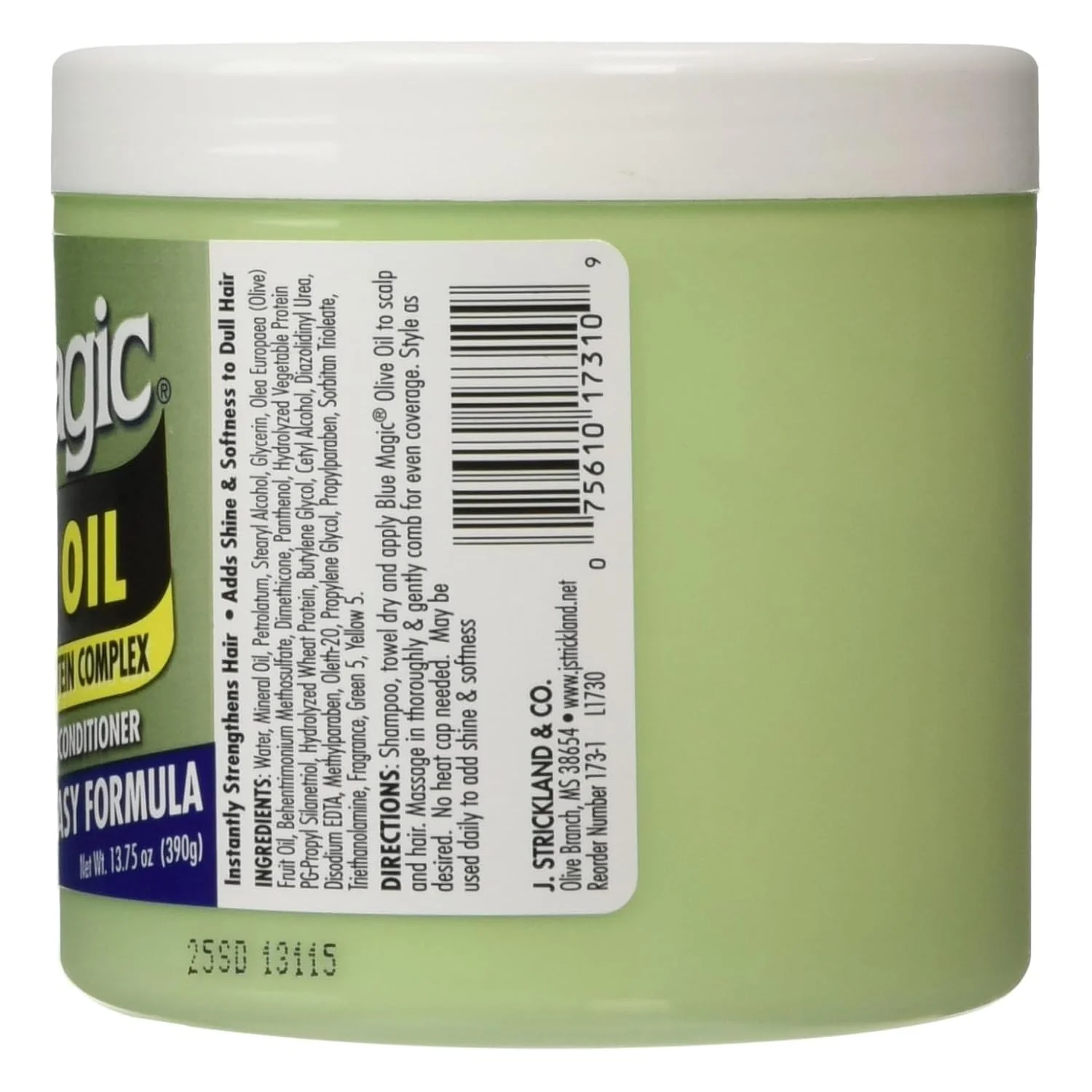 Blue Magic Olive Oil Leave-In Styling Hair Conditioner – 13.75 oz - Image 2