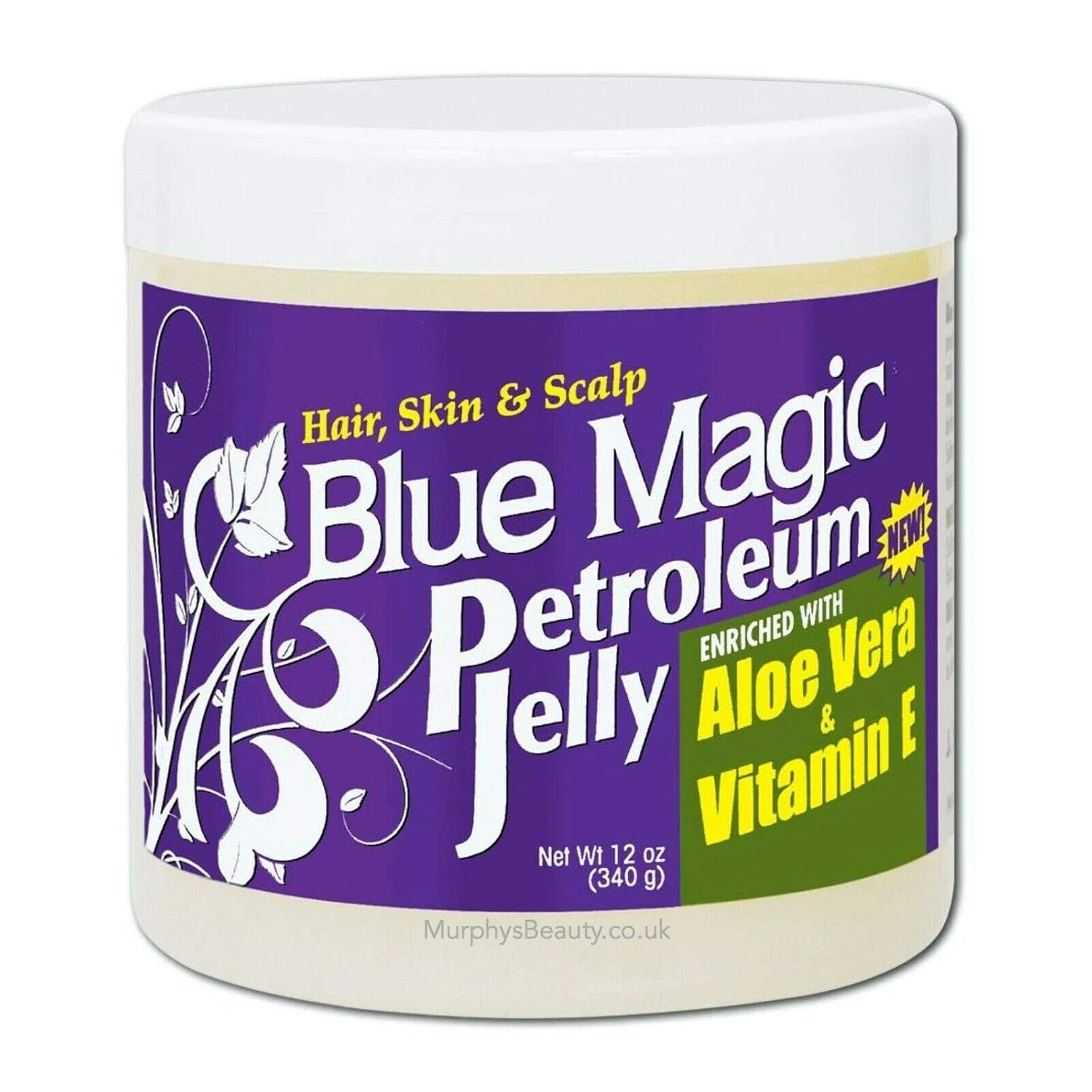 BLUE MAGIC PETROLEUM JELLY [ALOE VERA&VITAMIN E](BM180)  12oz