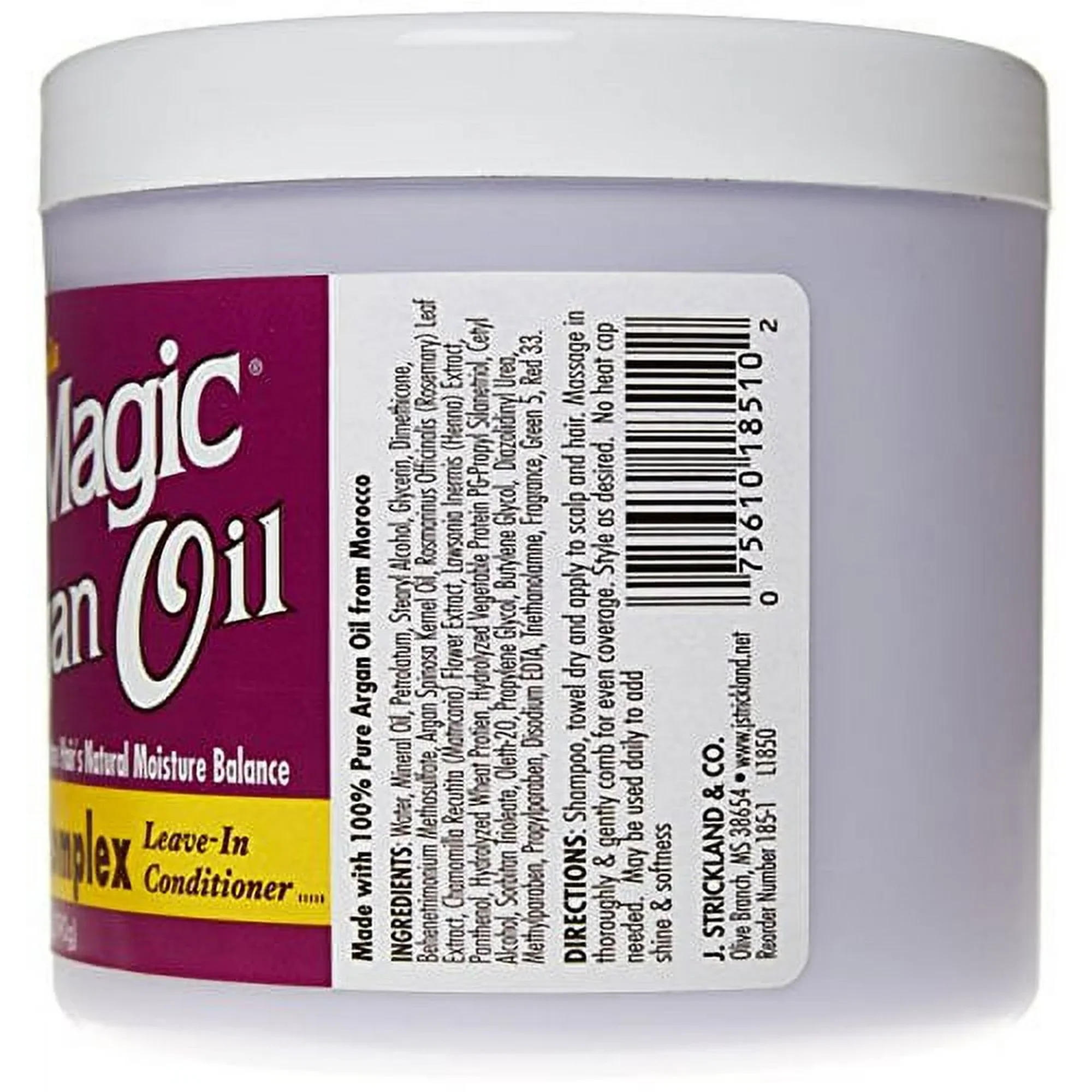 BLUE MAGIC ARGAN OIL HERBAL COMPLEX (18510) 13.75oz(BM185) - Image 3