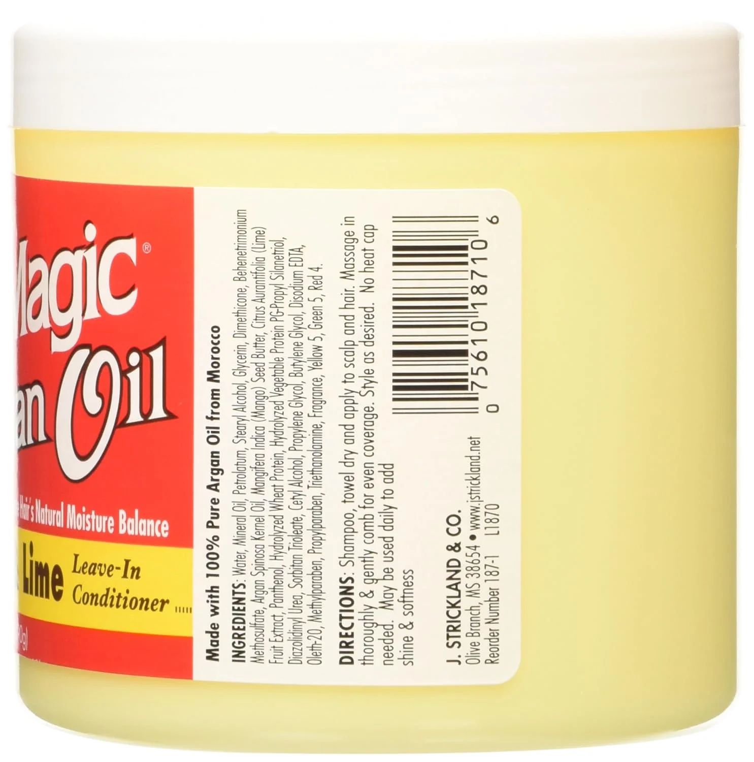 BLUE MAGIC ARGAN OIL MANGO & LIME (18710)  13.75oz (BM187) - Image 2