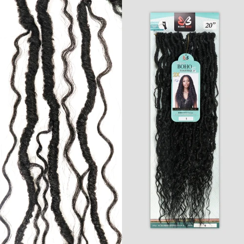 BNULCDB-20 NU LOCS FRENCH DEEP BOHO 20 2X