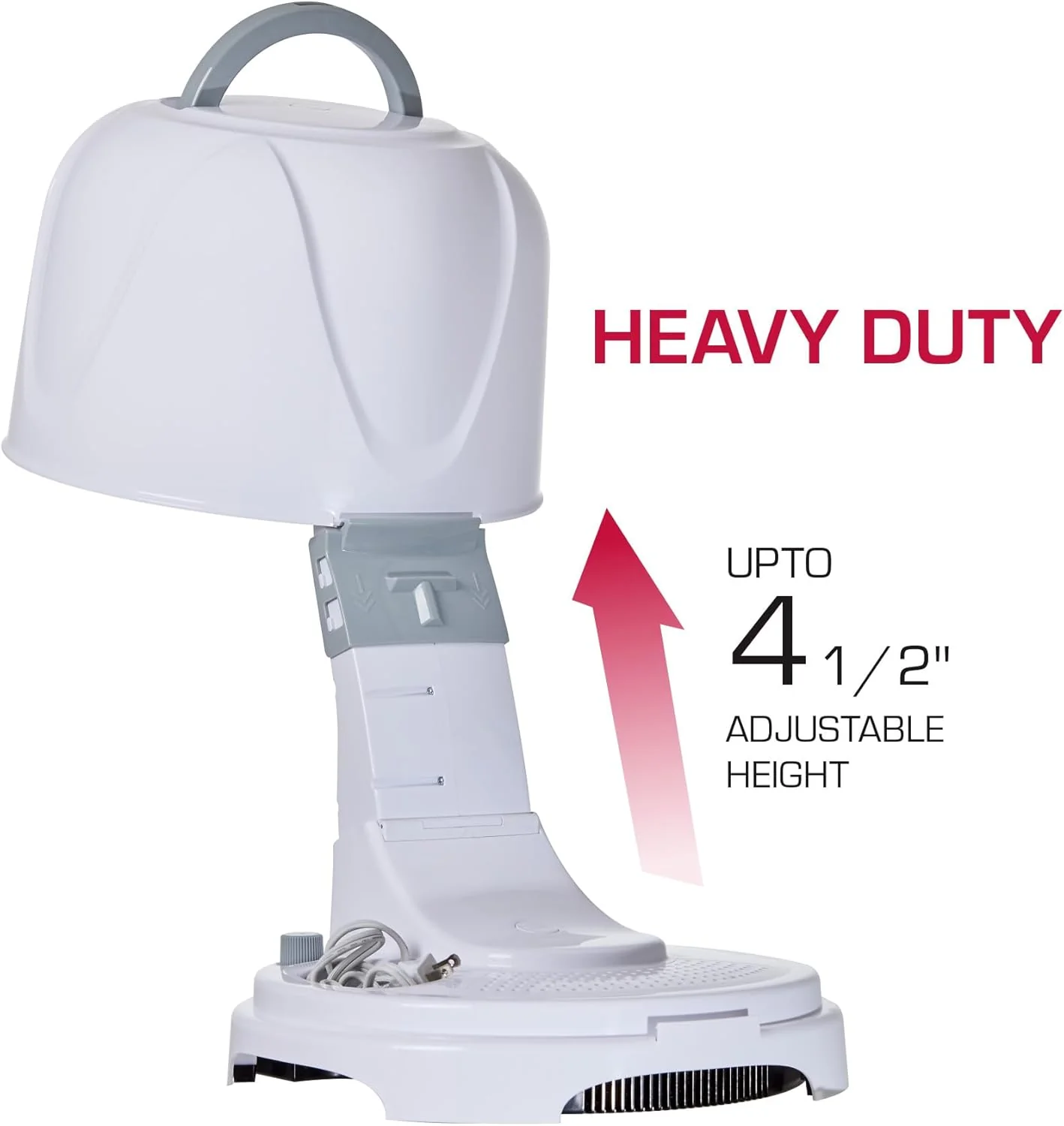 Red by Kiss 3000 Ceramic Tourmaline Professional Hood Dryer (BOD04) - Image 2