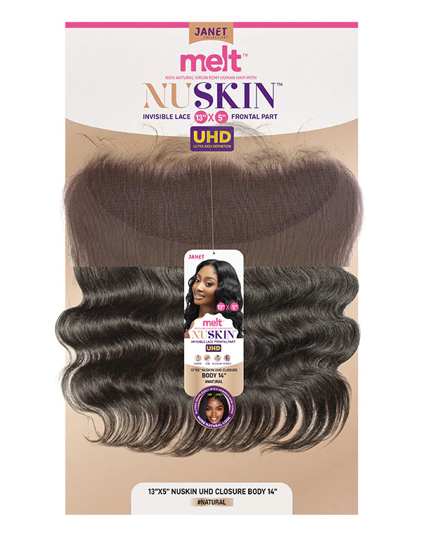 Janet Collection Melt NuSkin UHD LACE CLOSURE BODY