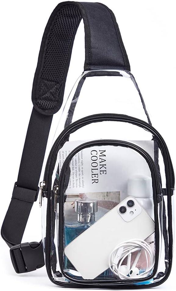 BR1001S BR1001S CLEAR SLING BAG SMALL