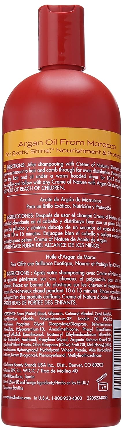 Creme of Nature Professional Argan Oil Intensive Conditioning Treatment – 20 oz-(C25271) - Image 2