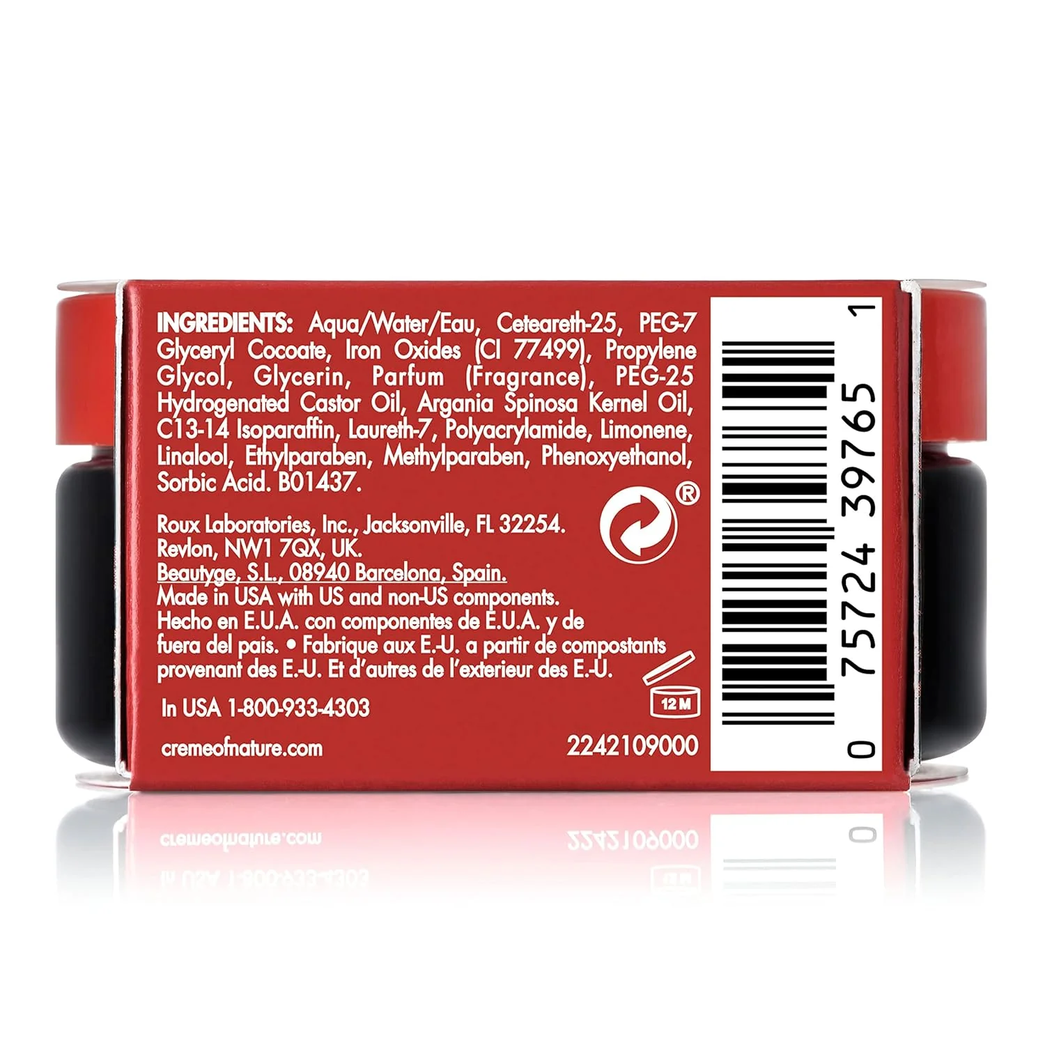 Creme of Nature with Argan Oil from Morocco Perfect Edges Hair Gel – Black, 2.25 oz(C39765) - Image 5