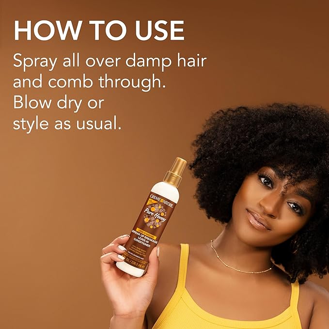 Creme of Nature Pure Honey Leave-in Conditioner 8 OZ - Image 5