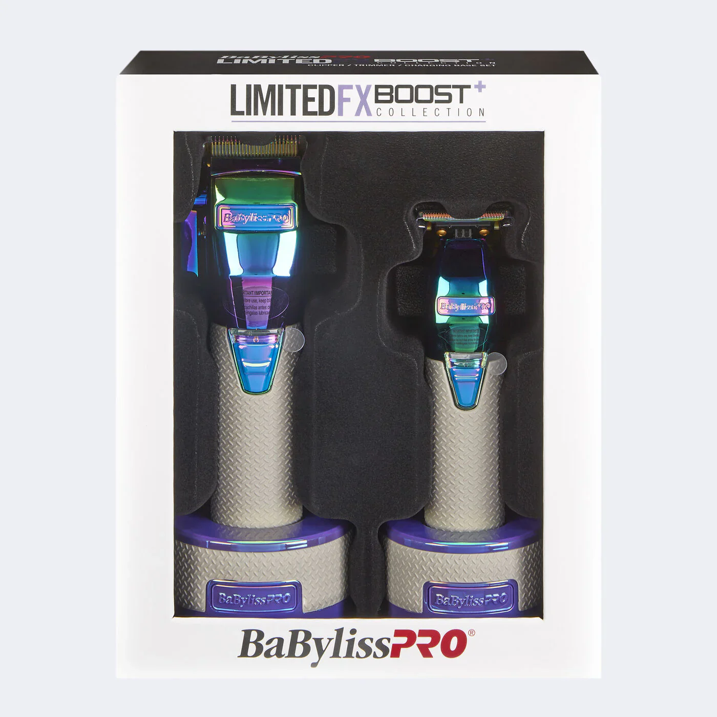 CONAIR BABYLISSPRO CLIP TRIM BASE BOOST IRIDESCENT  LIMITED