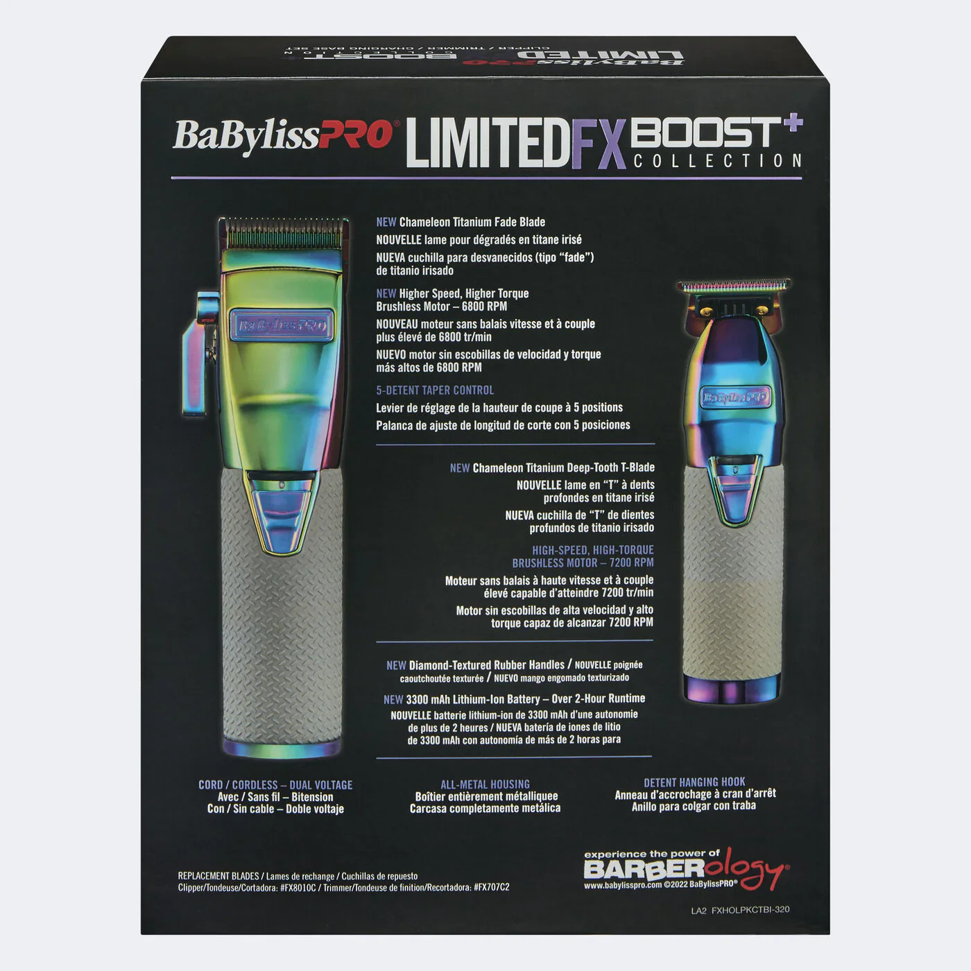 CONAIR BABYLISSPRO CLIP TRIM BASE BOOST IRIDESCENT  LIMITED - Image 6