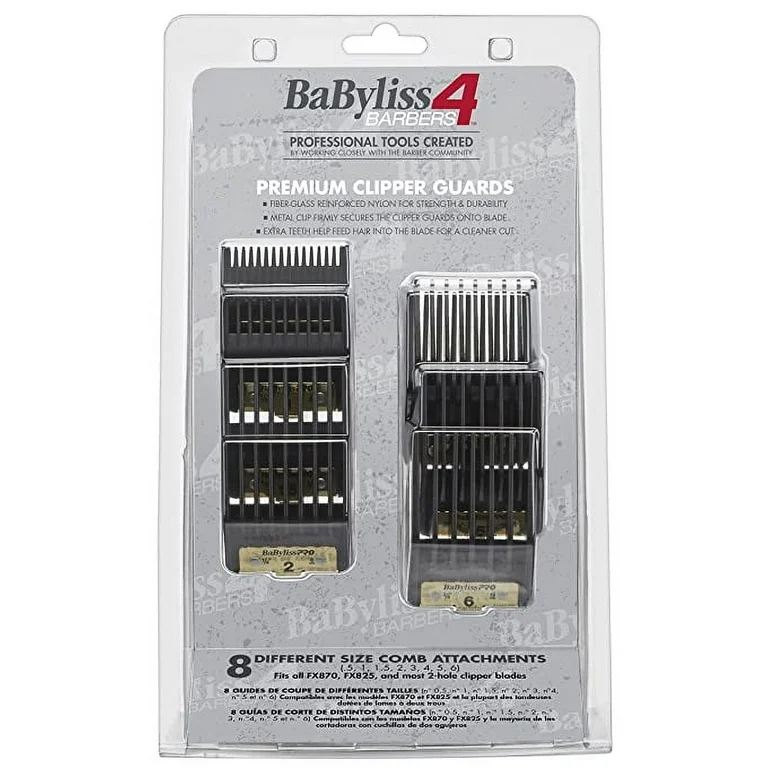 CONAIR BABYLISSPRO CLIPPER GUARDS FOR FX870 880 825 673 8pcs/ea - Image 2