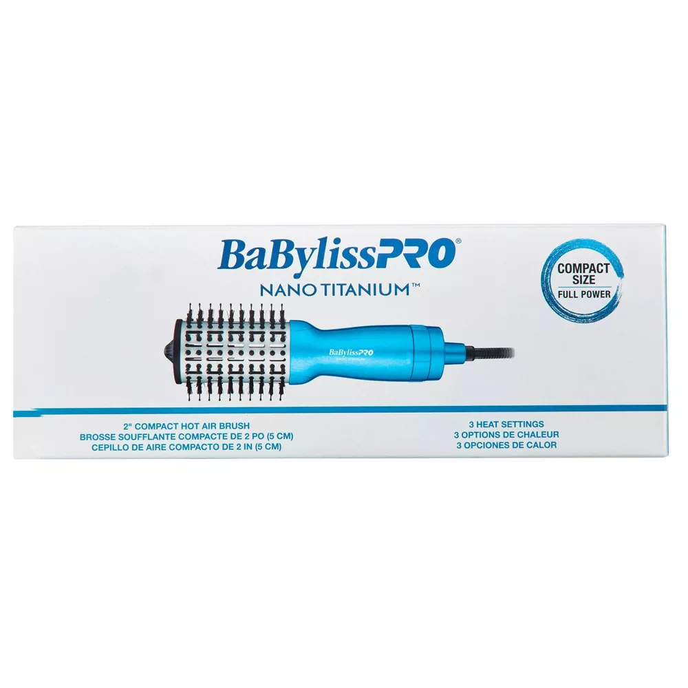 CONAIR BABYLISSPRO NANO TITANIUM-ROTATING HOT AIR BRUSH COMP  BAB47564
