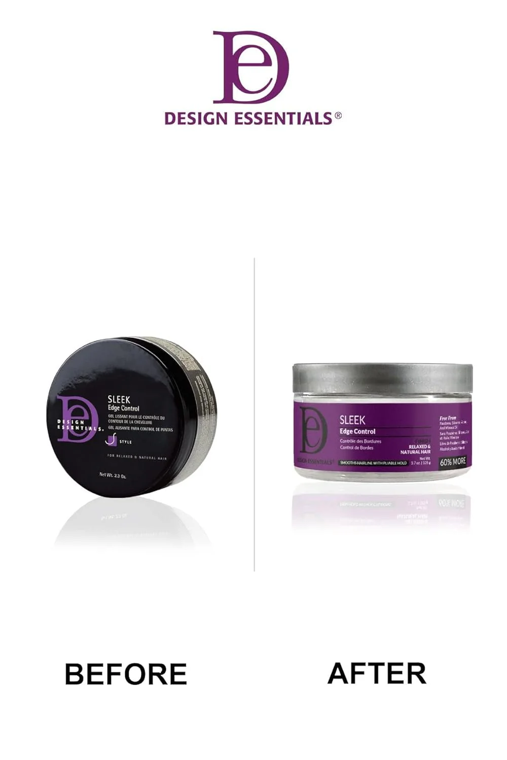 DESIGN SLEEK EDGE CONTROL (JAR) 3.7 OZ(DES0000) - Image 4