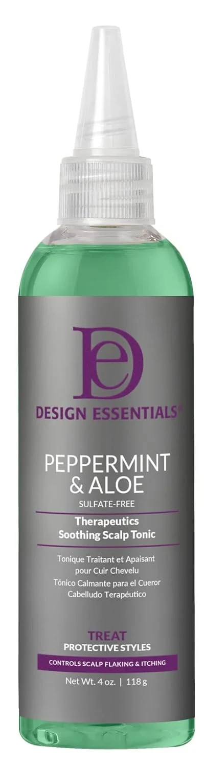 DESIGN PEPPERMINT & ALOE SOOTHING SCALP TONIC  4 OZ(DES00108)