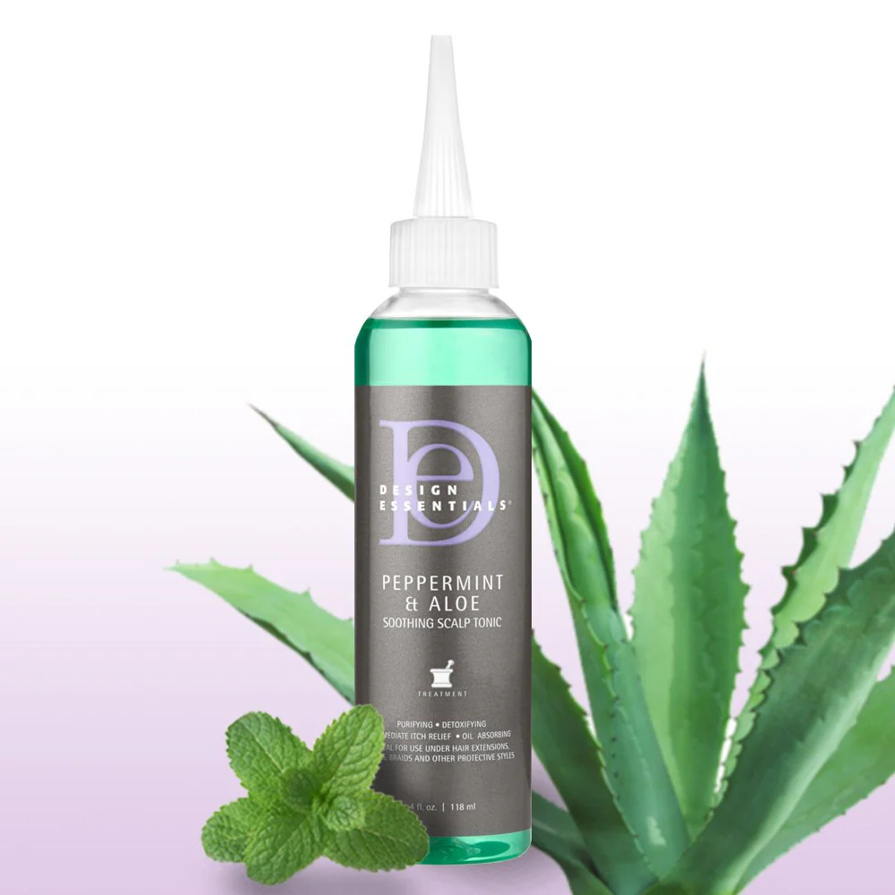 DESIGN PEPPERMINT & ALOE SOOTHING SCALP TONIC  4 OZ(DES00108) - Image 4