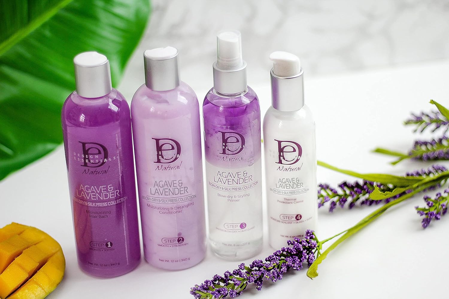 Design Essentials AGAVE & LAVENDER CONDITIONER (STEP 2) 12 OZ(DES00472) - Image 4