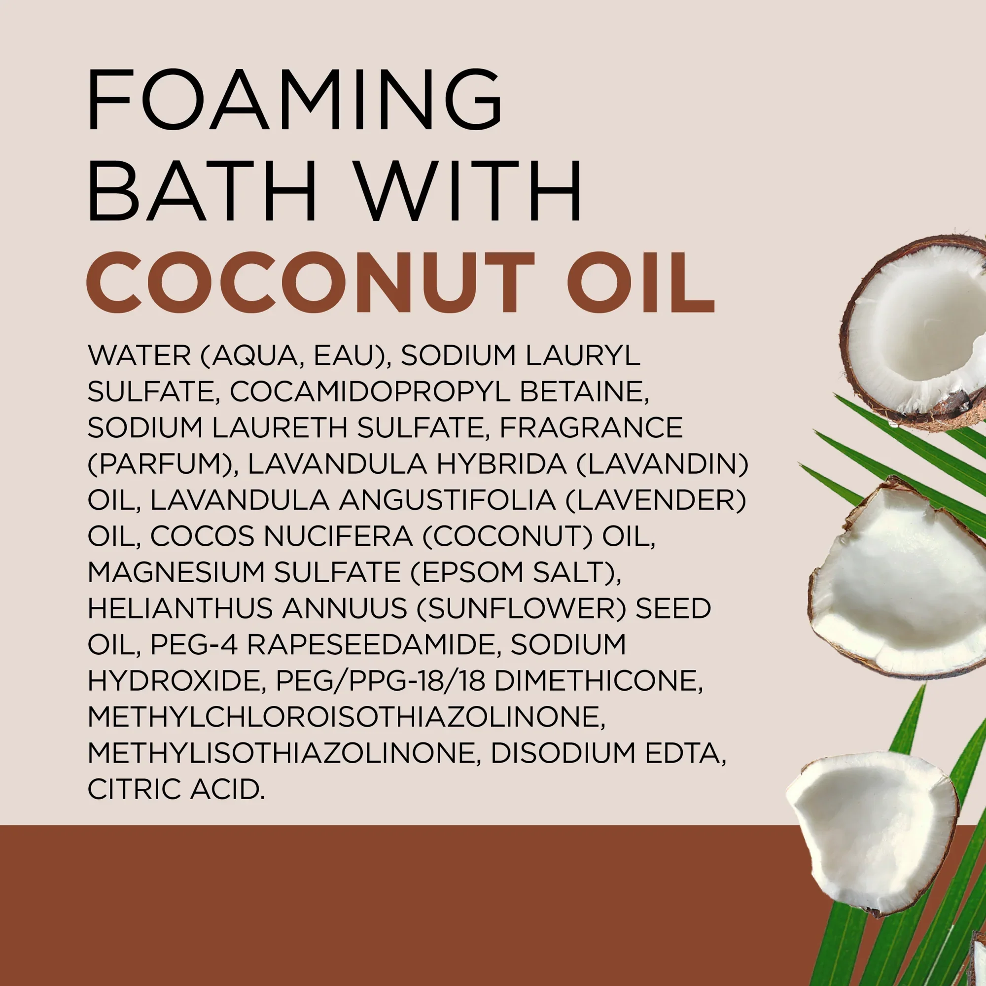 DR TEALS FOAMING BATH [COCONUT OIL] 34oz - Image 2