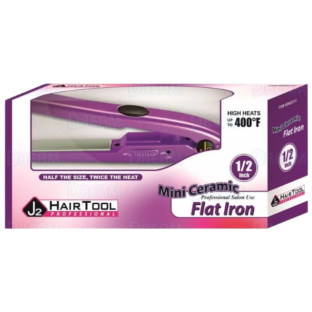 J2 H/T F/IRON MINI PURPLE 1/2"(DRE2111)