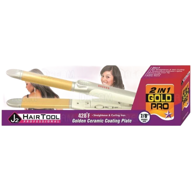 J2 H/T F/CURL IRON CERAMIC 7/8"(DRE2210)