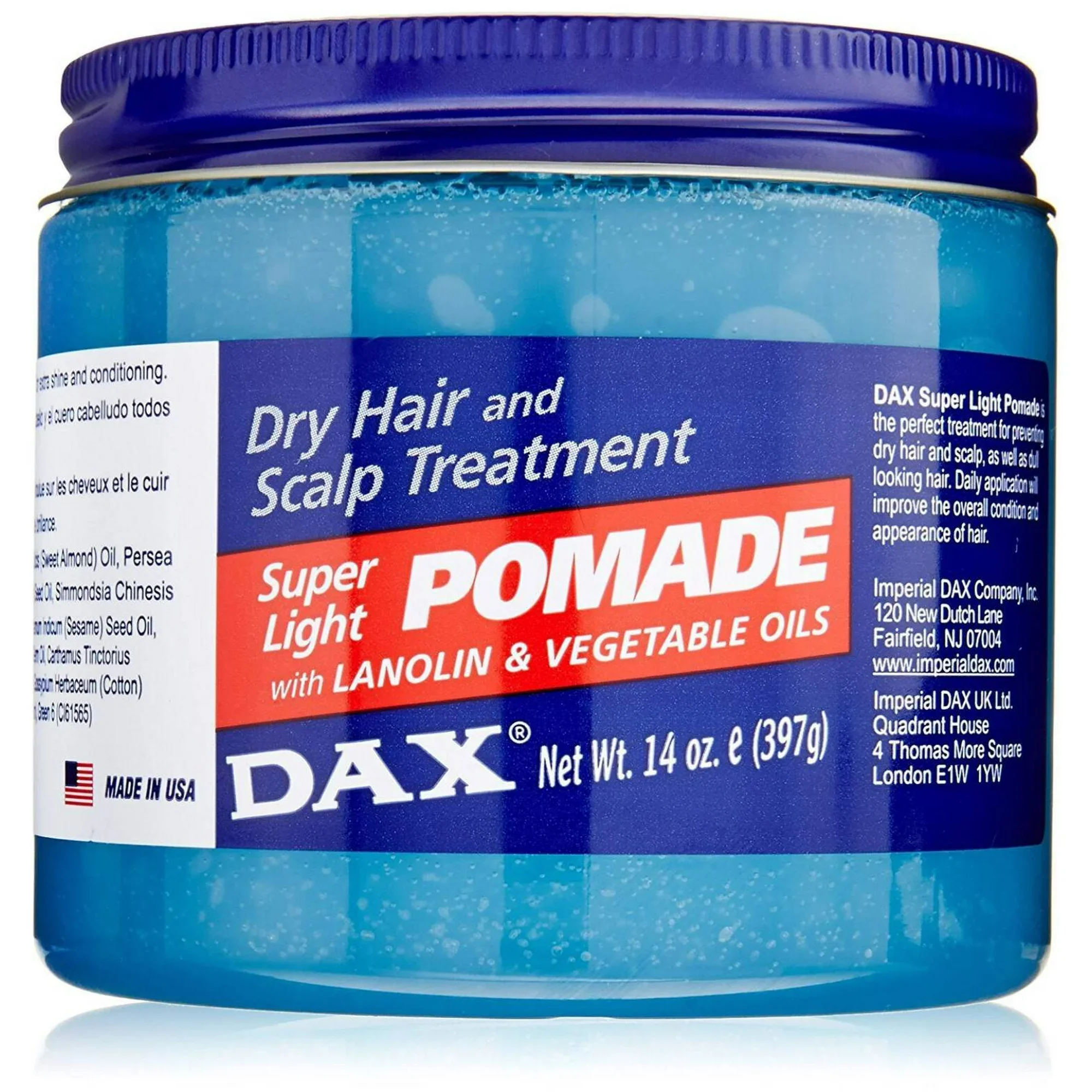 DAX SUPER LIGHT POMADE (MY26)(JL26)     (00099)  7.5oz(DX099 )