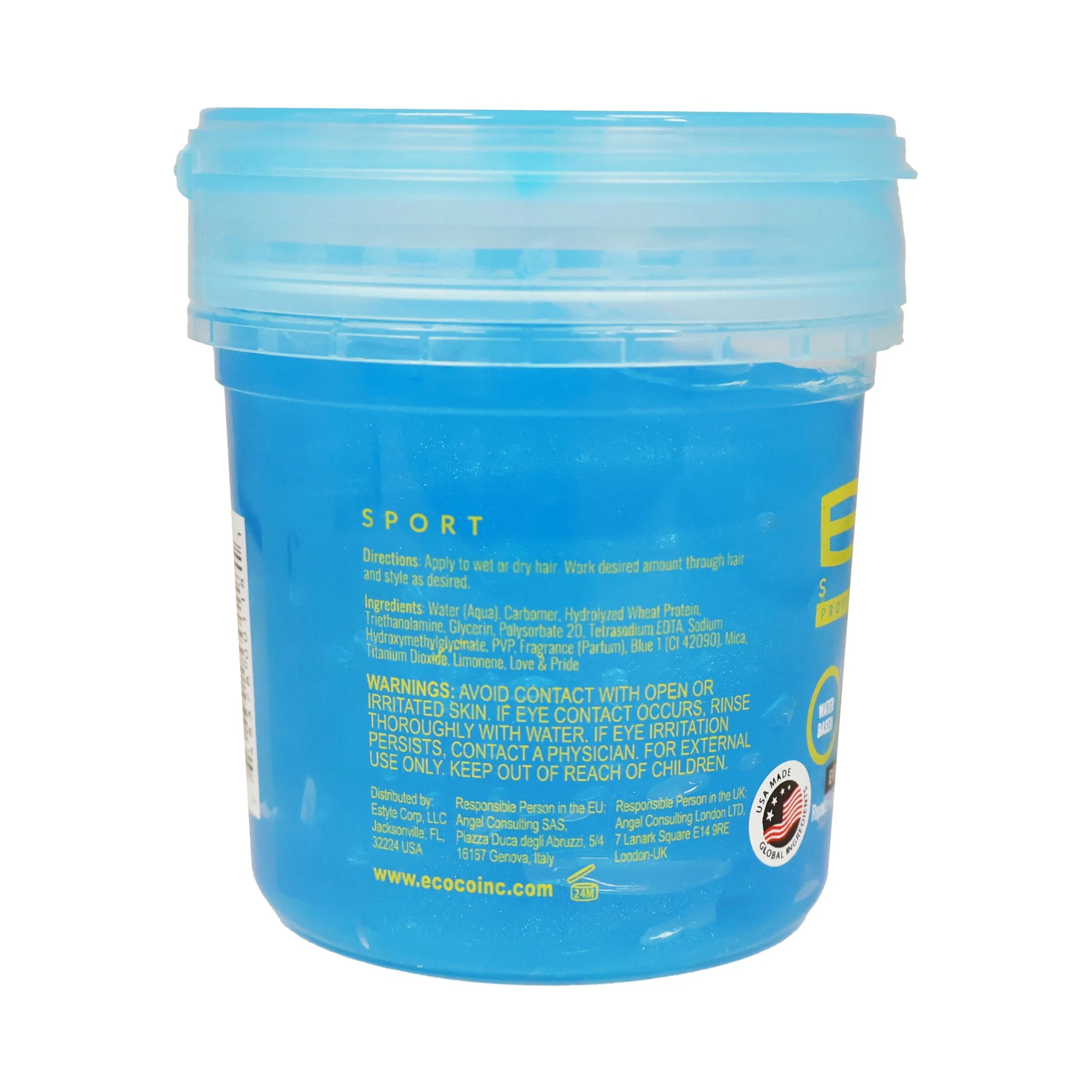 Eco Styling Gel Blue 8FL OZ(NE702A) - Image 2