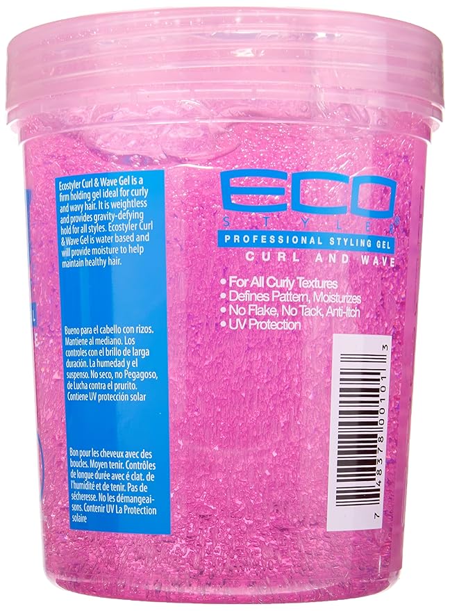 Eco Styling Gel Pink 8FL OZ(NE703A) - Image 2